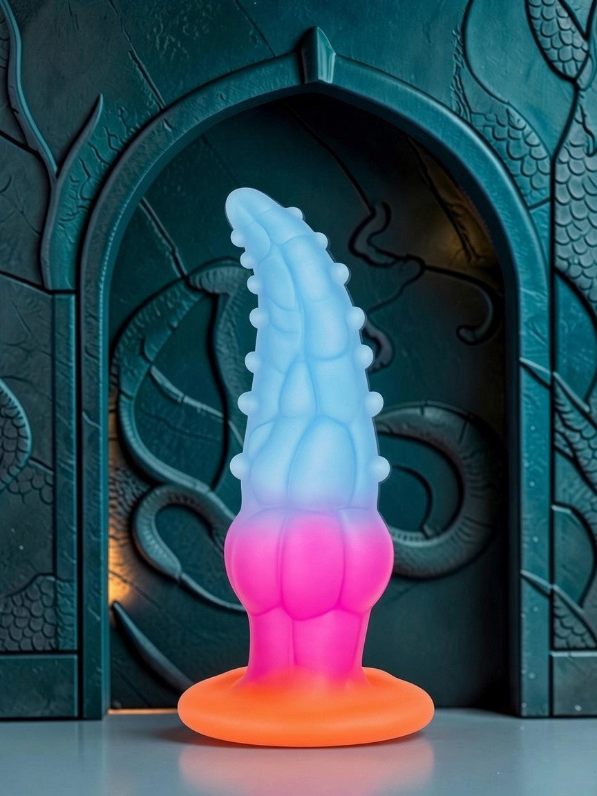Alien-blæksprutte-analdildo