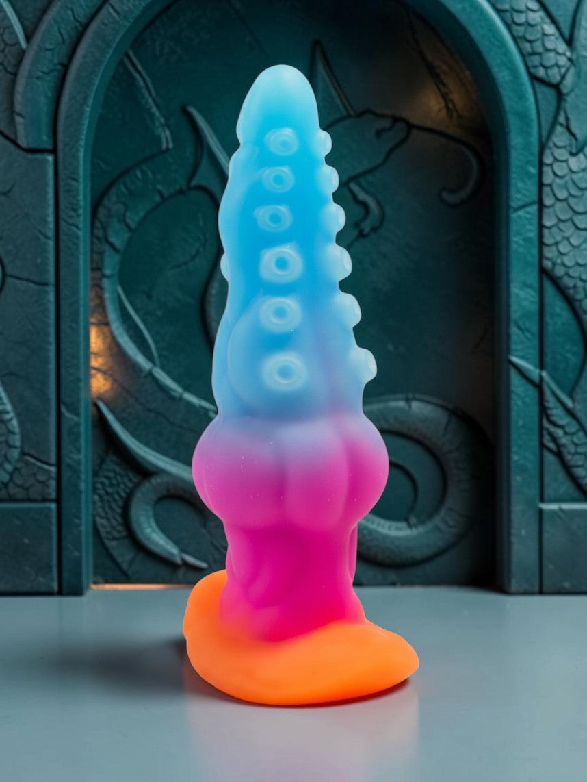 Alien-blæksprutte-analdildo